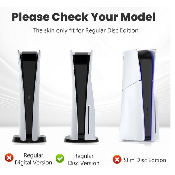 Toxxos PS5 Skin Disc Edition Anime Console and Controller Vinyl Cover Skins Wrap - Picture 2 of 6